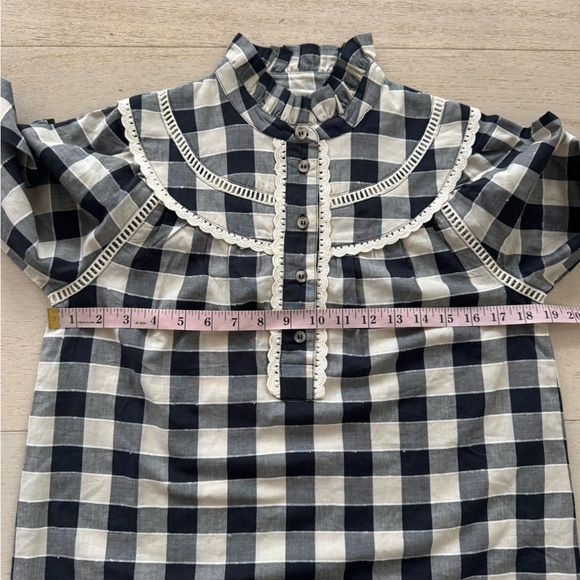 NWOT SEZANE CHEMISE BAILEY BLOUSE 36 - Picture 8 of 10